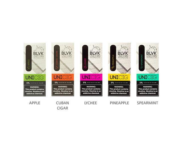 BLVK Unicorn Unicig Disposable E-Cigs (Individual) - Black Coral